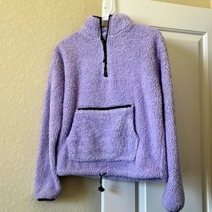 Derek heart furry hoodie/sweater